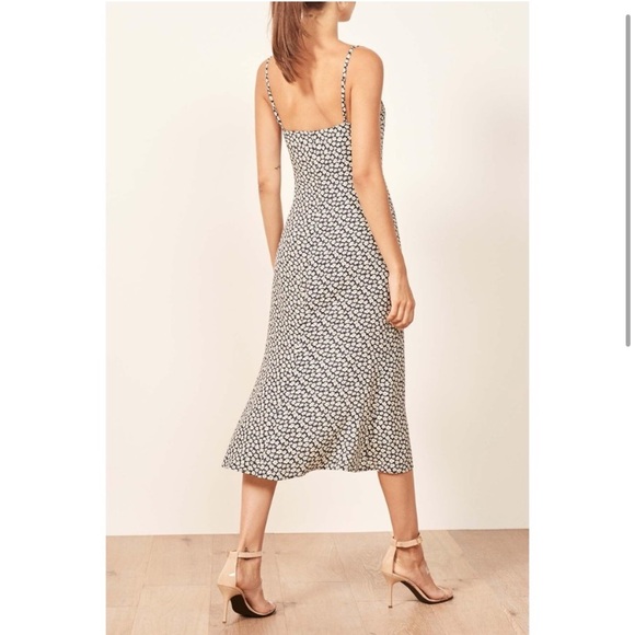 Reformation Crimini Dress Floral with Slit - Picture 2 of 8